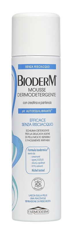 BIODERM MOUSSE DERMODETERGENTE 400 ML - maxifarmacia.it