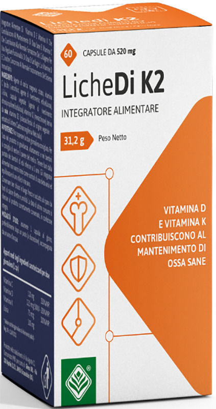 LICHEDI K2 60 CAPSULE - maxifarmacia.it