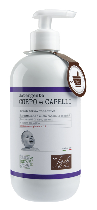 FIOCCHI DI RISO DETERGENTE CAPELLI E CORPO 400 ML - maxifarmacia.it