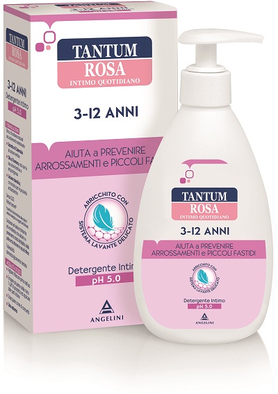TANTUM ROSA 3-12 ANNI DETERGENTE INTIMO 200 ML - maxifarmacia.it