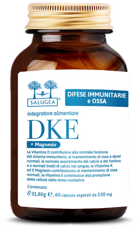 SALUGEA DKE + MAGNESIO 60 CAPSULE - maxifarmacia.it
