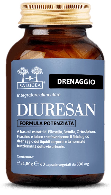 SALUGEA DIURESAN FORMULA POTENZIATA 60 CAPSULE - maxifarmacia.it