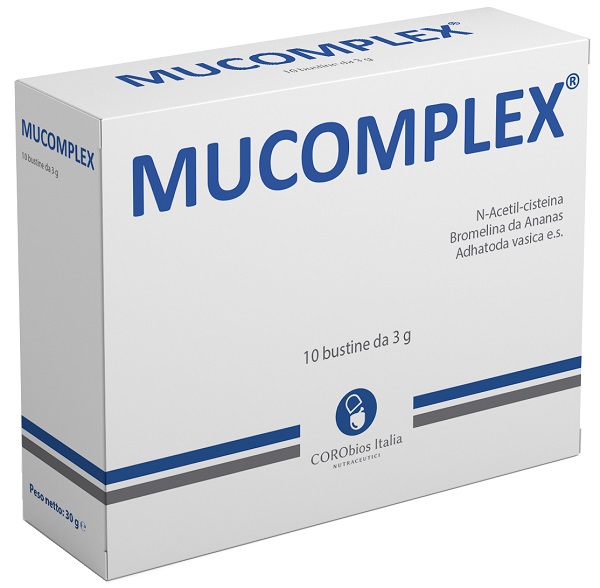 MUCOMPLEX 10 BUSTINE DA 3 G - maxifarmacia.it