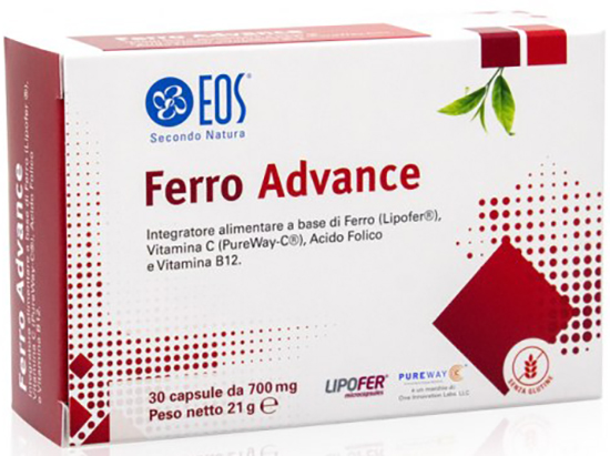 EOS FERRO ADVANCE 30 CAPSULE - maxifarmacia.it