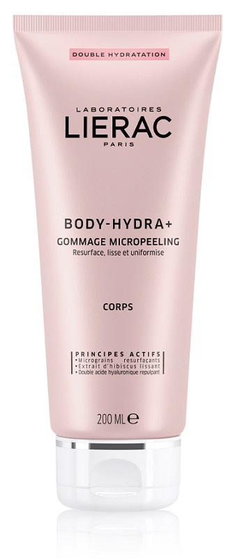 LIERAC BODY HYDRA+ GOMMAGE MICROPEELING 200 ML - maxifarmacia.it