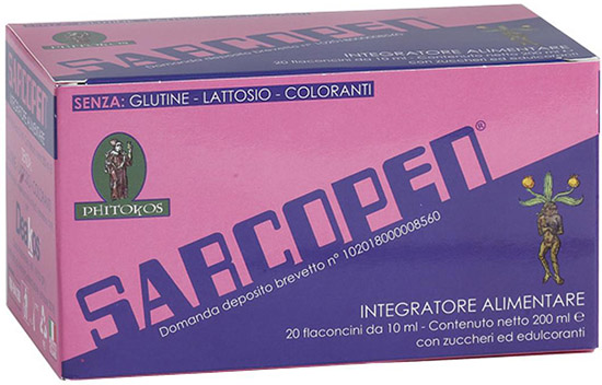 SARCOPEN 20 FLACONCINI 200 ML - maxifarmacia.it