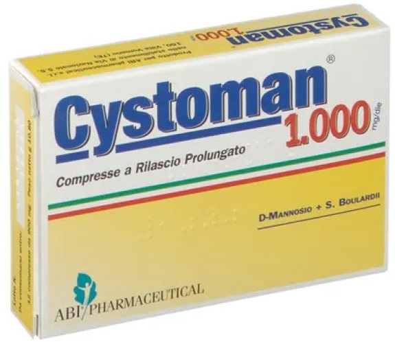 CYSTOMAN 1000 12 COMPRESSE - maxifarmacia.it