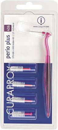 CURAPROX CPS PERIO CPS 406 CON 5 SCOVOLINI + SUPPORTO - maxifarmacia.it