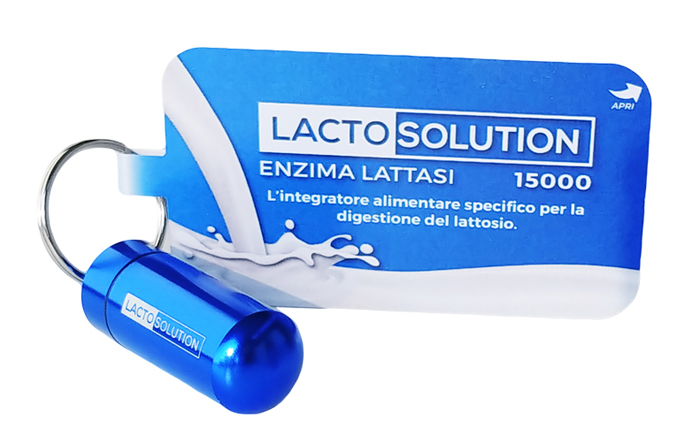 LACTOSOLUTION 15000 15 COMPRESSE CON PORTAPILLOLE - maxifarmacia.it