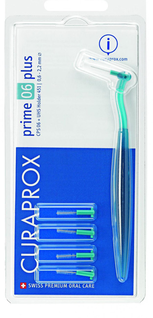 CURAPROX CPS PRIME CPS 06 CON 5 SCOVOLINI + SUPPORTO - maxifarmacia.it