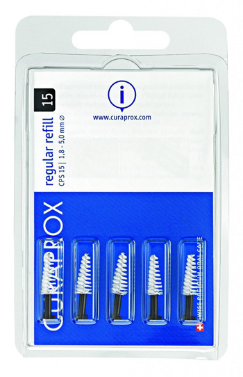 CURAPROX CPS REGULAR CPS 15 CON 5 SCOVOLINI + SUPPORTO - maxifarmacia.it