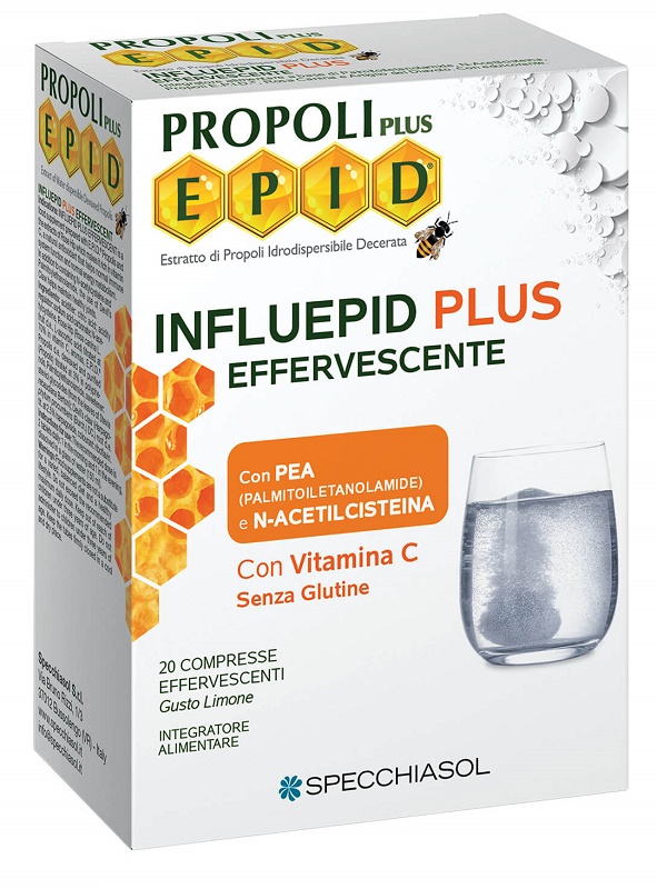 INFLUEPID PLUS EFFERVESCENTE PEA 20 COMPRESSE - maxifarmacia.it