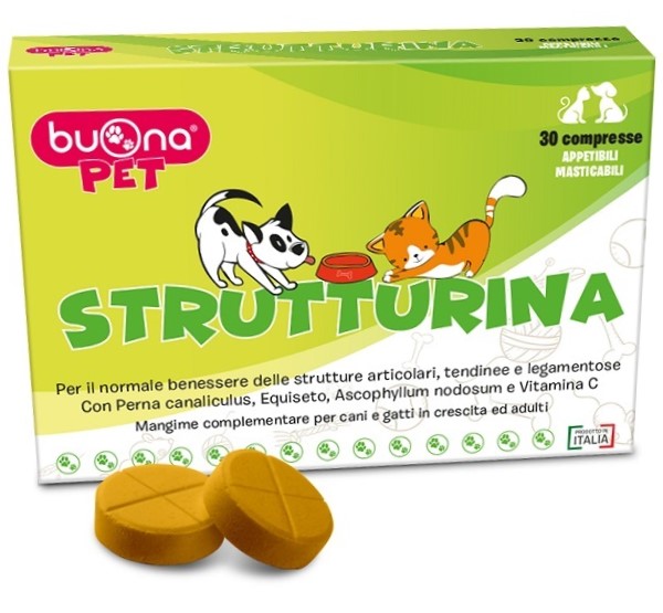 BUONAPET STRUTTURINA 30 COMPRESSE - maxifarmacia.it
