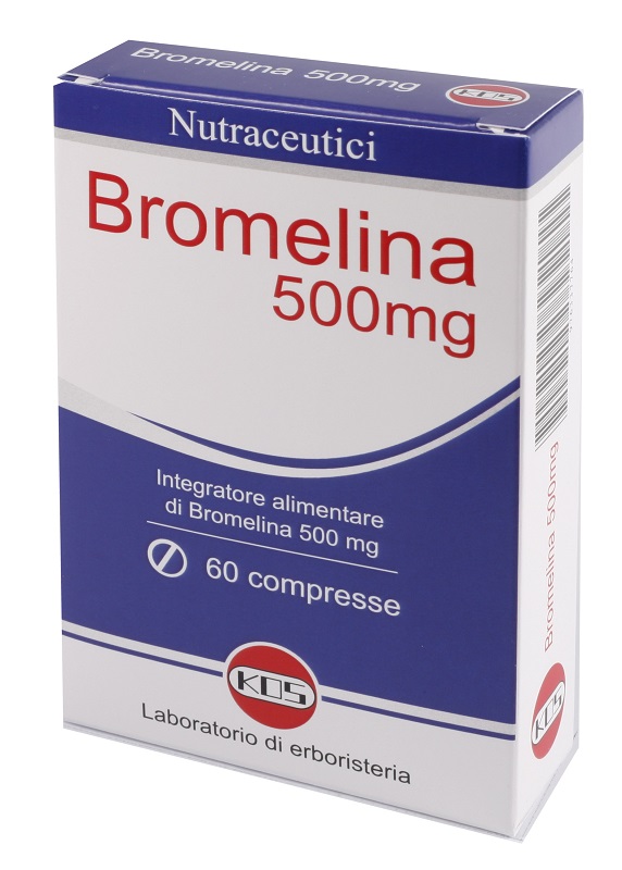 BROMELINA 500 MG 60 COMPRESSE - maxifarmacia.it
