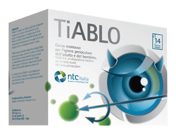 TIABLO GARZA OFTALMICA MONOUSO 14 PEZZI - maxifarmacia.it