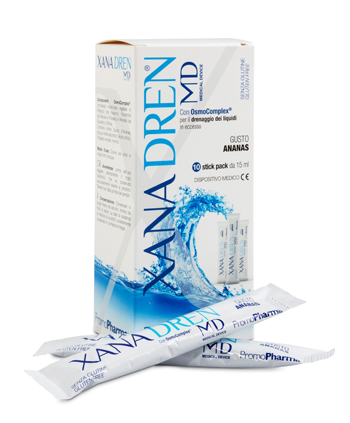 XANADREN ANANAS 10 STICK PACK X 15 ML - maxifarmacia.it
