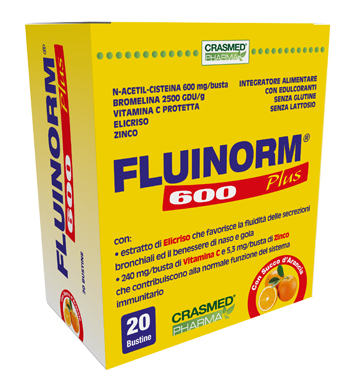 FLUINORM 600 PLUS 20 BUSTINE - maxifarmacia.it