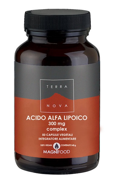 TERRANOVA ACIDO ALFA LIPOICO 300MG COMPLEX 50 CAPSULE - maxifarmacia.it