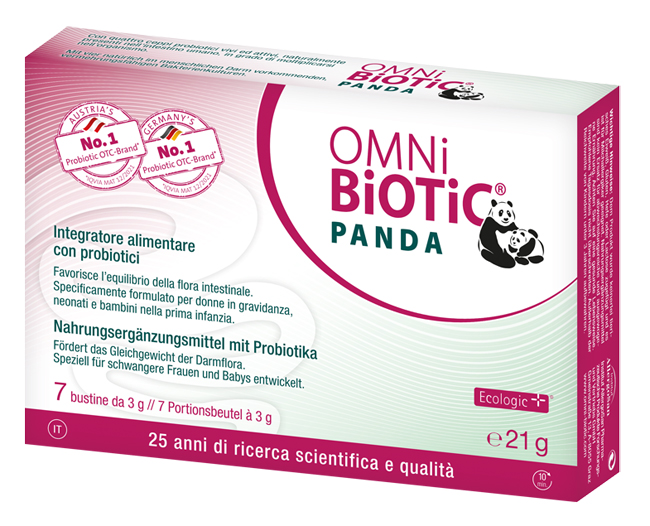 OMNI BIOTIC PANDA 7 BUSTINE DA 3 G - maxifarmacia.it