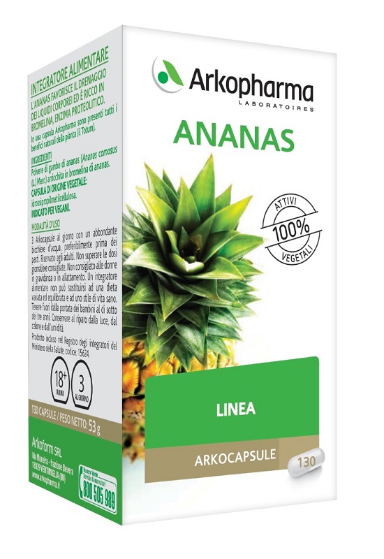 ARKO CAPSULE ANANAS 130 CAPSULE - maxifarmacia.it