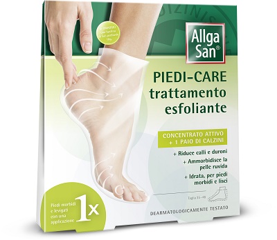 ALLGASAN PIEDI CARE TRATTAMENTO ESFOLIANTE 2 BUSTE MONODOSE - maxifarmacia.it