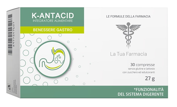 LABO24 K-ANTACID 30 COMPRESSE MASTICABILI - maxifarmacia.it