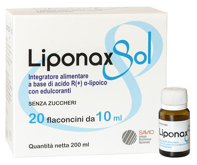 LIPONAX SOLUZIONE 20 FLACONCINI 10 ML - maxifarmacia.it