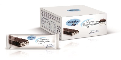 DIETIDEA MULTIPACK BARRETTA CIOCCOLATO FONDENTE E RISO 14 PEZZI - maxifarmacia.it