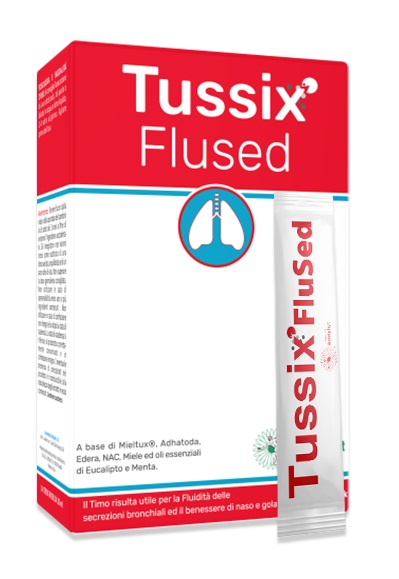 TUSSIX FLUSED 14 STICK PACK 10 ML - maxifarmacia.it