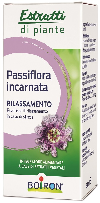 BOIRON RILASSAMENTO PASSIFLORA INCARNATA ESTRATTO IDROALCOLICO 60 ML - maxifarmacia.it