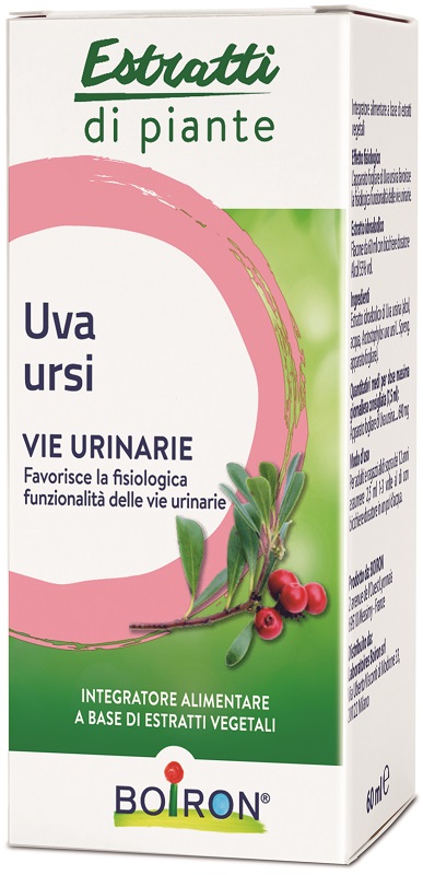BOIRON VIE URINARIE UVA URSINA ESTRATTO IDROALCOLICO 60 ML - maxifarmacia.it