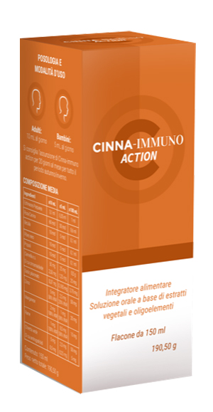 CINNA IMMUNO ACTION SOLUZIONE ORALE 150 ML - maxifarmacia.it