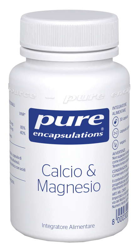 PURE ENCAPSULATIONS CALCIO & MAGNESIO 30 CAPSULE - maxifarmacia.it