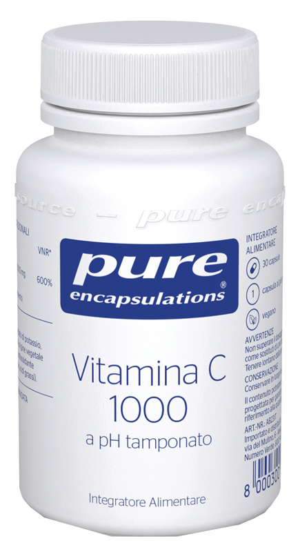 PURE ENCAPSULATIONS VITAMINA C1000 30 CAPSULE - maxifarmacia.it