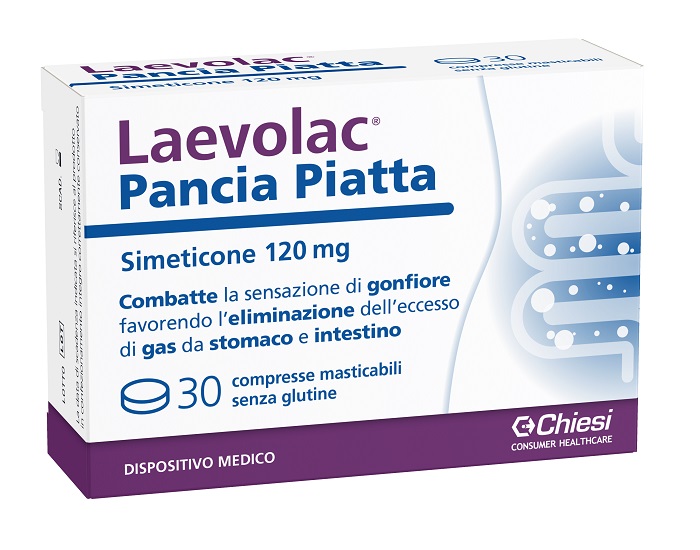 LAEVOLAC PANCIA PIATTA INTEGRATORE DA  30 COMPRESSE - maxifarmacia.it