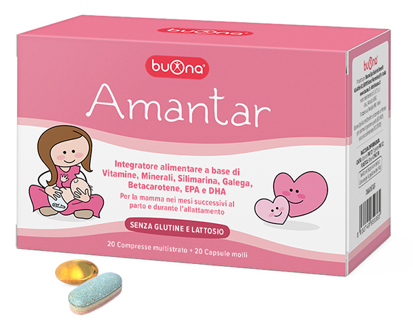 AMANTAR 20 COMPRESSE + 20 CAPSULE - maxifarmacia.it