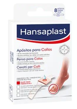 HANSAPLAST CEROTTI PER CALLI 8 PEZZI - maxifarmacia.it