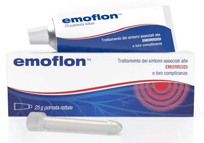 EMOFLON POMATA RETTALE TUBETTO 25 G CON APPLICATORE - maxifarmacia.it