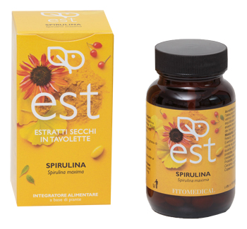 SPIRULINA ESTRATTO SECCO 60 TAVOLETTE - maxifarmacia.it