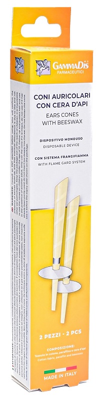 CONI AURICOLARI 2 PEZZI GAMMADIS - maxifarmacia.it