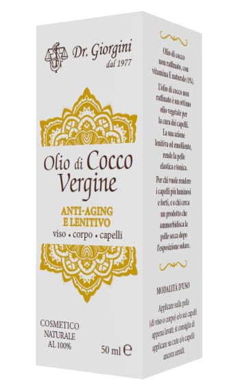 OLIO DI COCCO VERGINE 50 ML - maxifarmacia.it