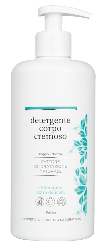 LABORATORIO DELLA FARMACIA ESSENZIA DETERGENTE CORPO CREMOSO 500 ML - maxifarmacia.it