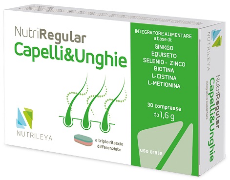 NUTRIREGULAR CAPELLI & UNGHIE 30 COMPRESSE - maxifarmacia.it