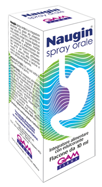 NAUGIN SPRAY ORALE 10 ML - maxifarmacia.it