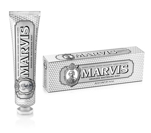 MARVIS SMOKERS WHITENING MINT DENTIFRICIO 85 ML - maxifarmacia.it