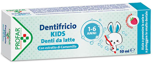 PROFAR DENTIFRICIO KIDS 1-6 50 ML - maxifarmacia.it