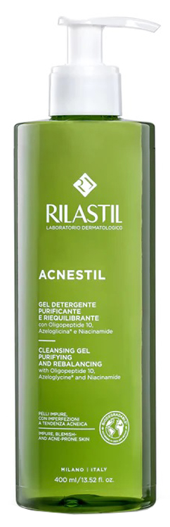 RILASTIL ACNESTIL GEL DETERGENTE 400 ML - maxifarmacia.it