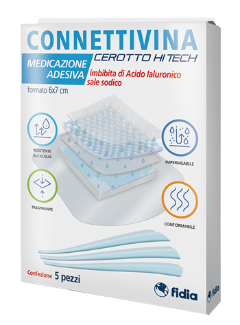 CEROTTO CONNETTIVINA HITECH 6 X 7 CM 5 PEZZI - maxifarmacia.it