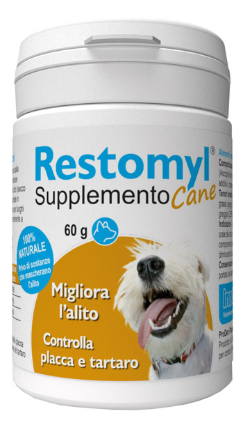 RESTOMYL SUPPLEMENTO CANE FLACONCINO 60 G - maxifarmacia.it