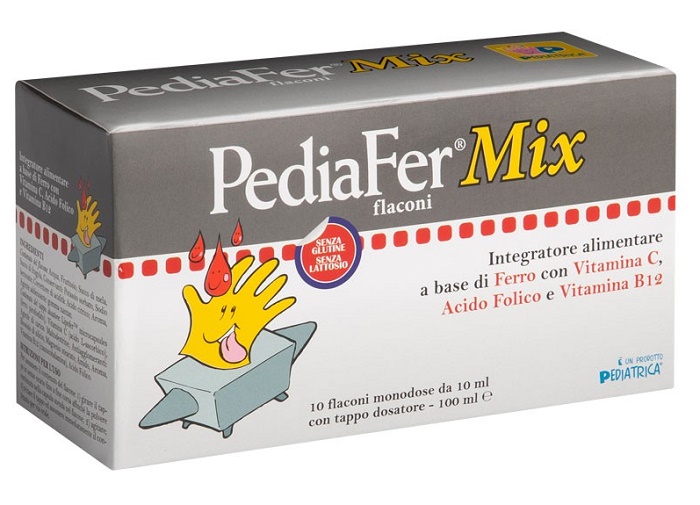 PEDIAFER MIX 10 FLACONI DA 10 ML - maxifarmacia.it